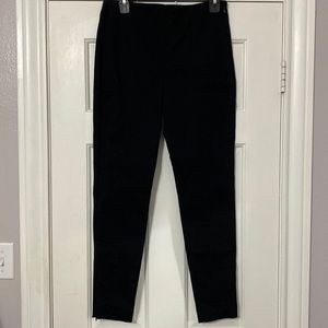 T by Alexander Wang black zipper pants size 6